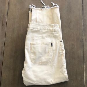 WHITE RVCA PANTS